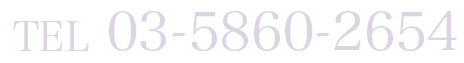 電話番号:03-5860-2654